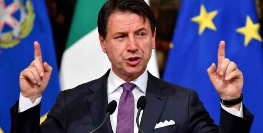 Italy PM warns virus puts EU project at stake