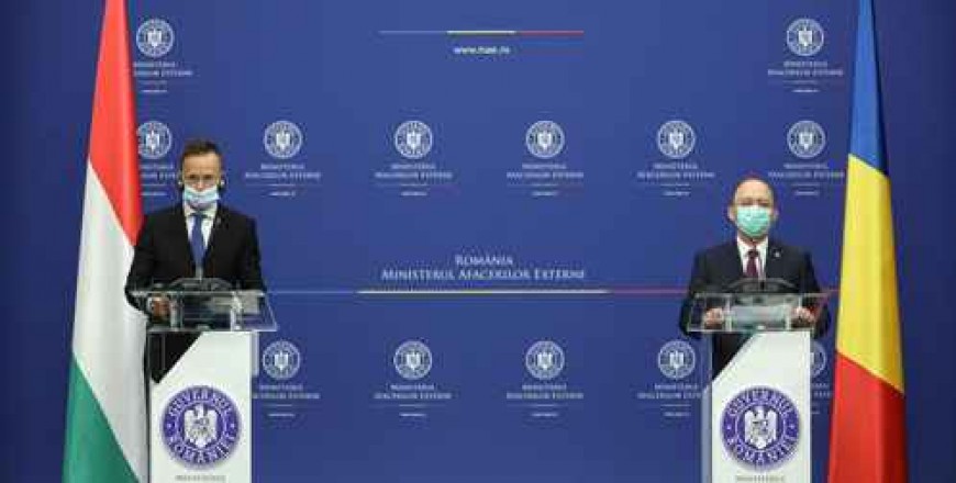 Joint Press Conference of Minister Bogdan Aurescu and His Hungarian Couterpart Peter Szijjártó