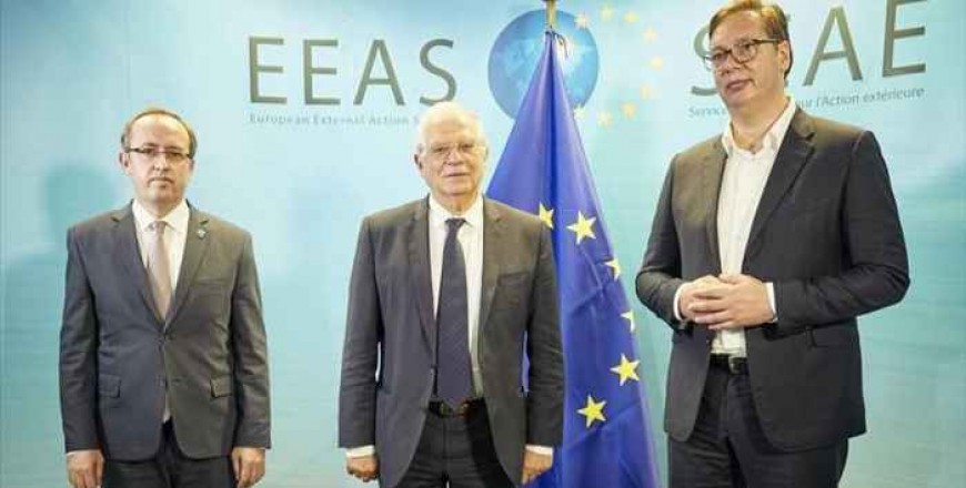 Leaders Of Kosovo and Serbia Agree To Continue Talks After First In-Person Meeting in 20 Months