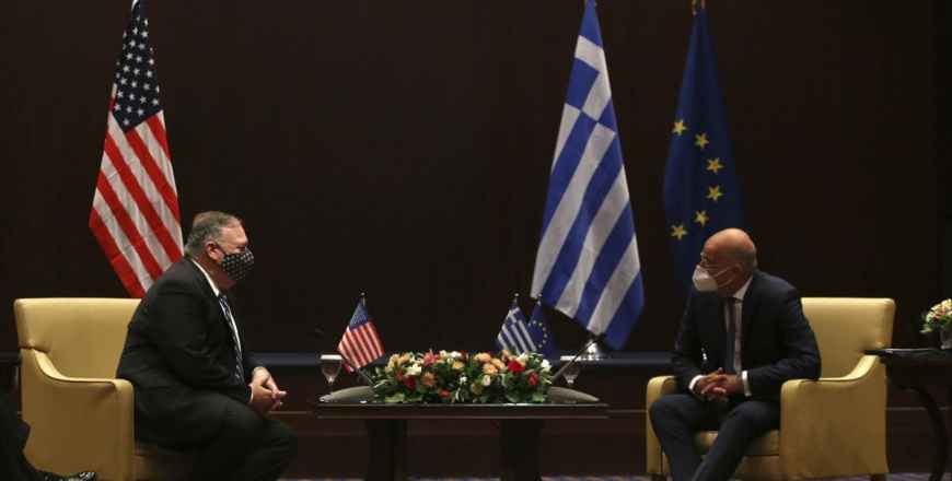Pompeo visits Greece in bid to ease East Med tensions