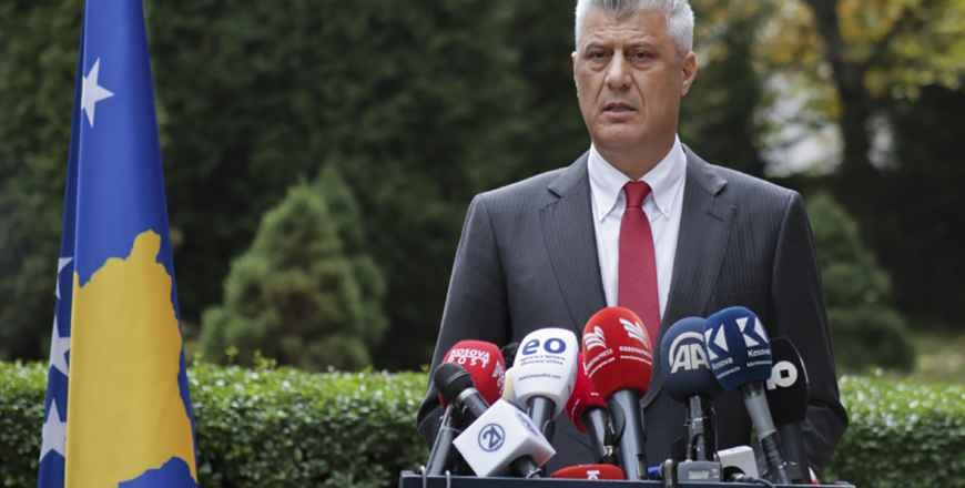 Kosovo president resigns
