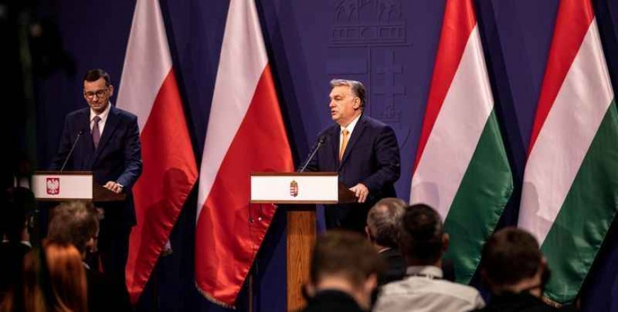 Polish and Hungarian PMs stick to their guns on EU budget veto