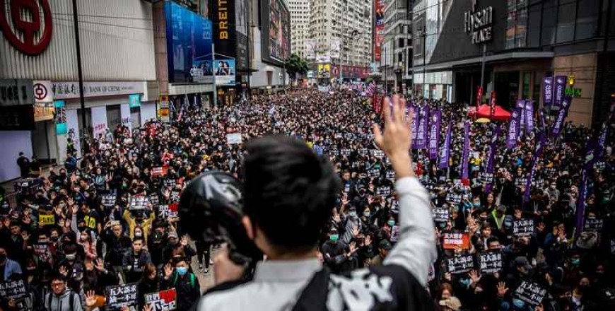 Australia, US, UK, Canada condemn Hong Kong mass arrests