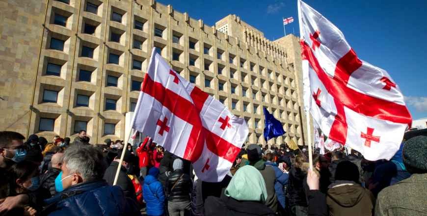 Georgia ruling party, opposition sign EU-brokered deal