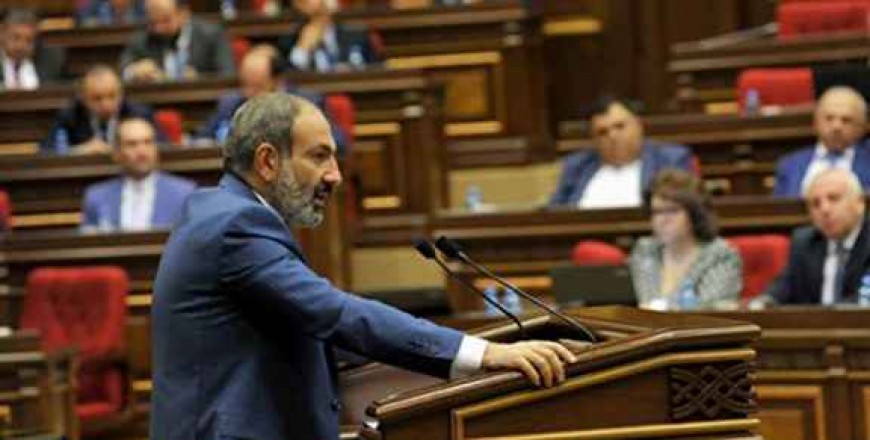 Armenia's parliament has rejected the candidacy of acting Prime Minister Nikol Pashinian as the new head of government