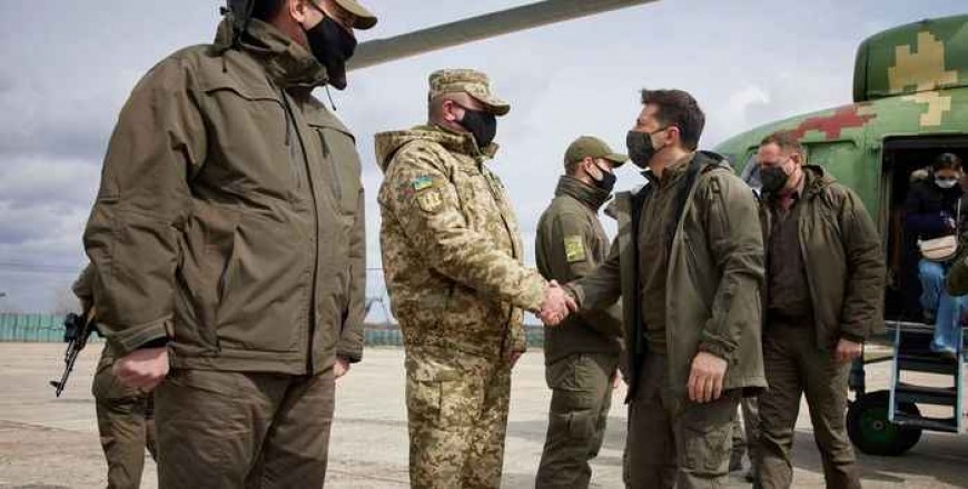 Zelenskiy Calls A Full-Scale War With Russia A Worst-Case 'Possibility'