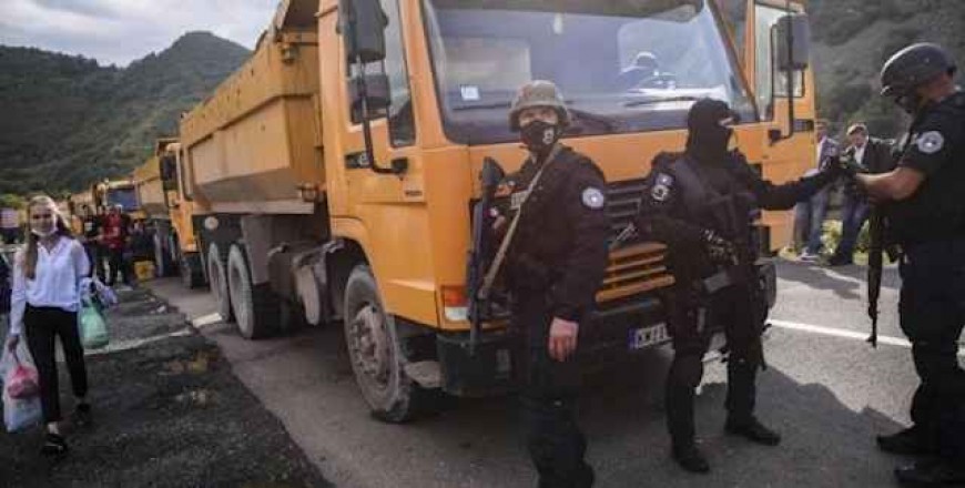 Serbian troops on heightened alert at Kosovo border