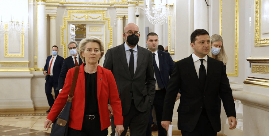 EU Leaders Pledge Support For Ukraine, Help In Ensuring Reliable Gas Supplies