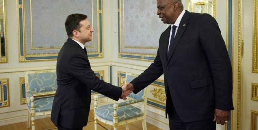 US Secretary of Defense Lloyd Austin reiterated Washington's strong support for Ukraine's territorial integrity