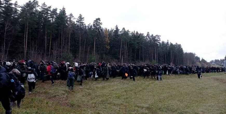 New tensions at the Belarusian-Polish border