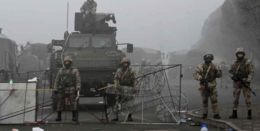 Russia sends military to Kazakhstan to quell anti-government uprising