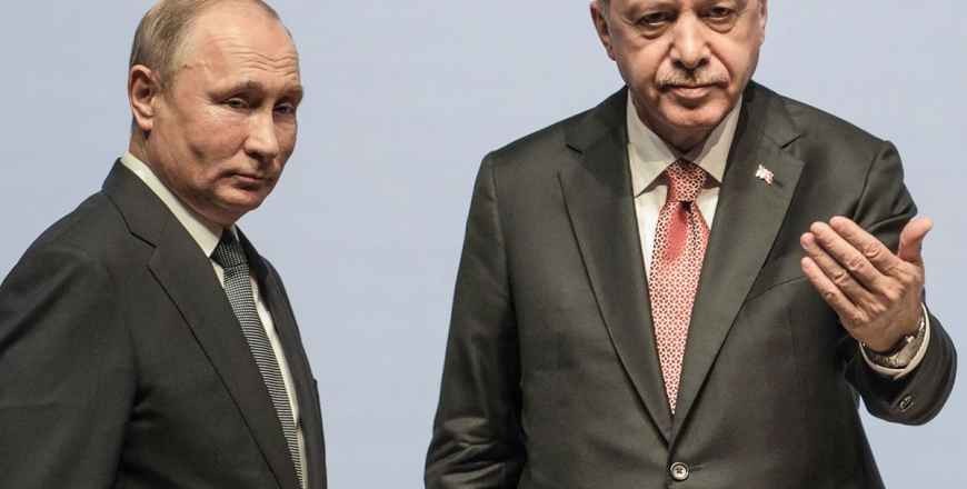 Putin Tells Erdogan Russia Ready To Work With Ankara To Unblock Ukrainian Ports