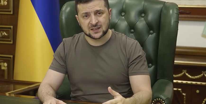 Ukrainian President Calls On Russians To Surrender, Dodge Military Draft