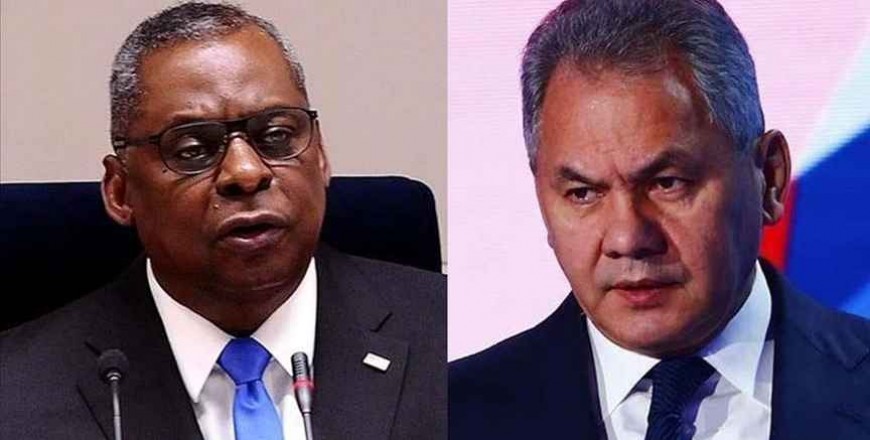 U.S., Russian Defense Ministers Discuss Ukraine Invasion In Rare Phone Call