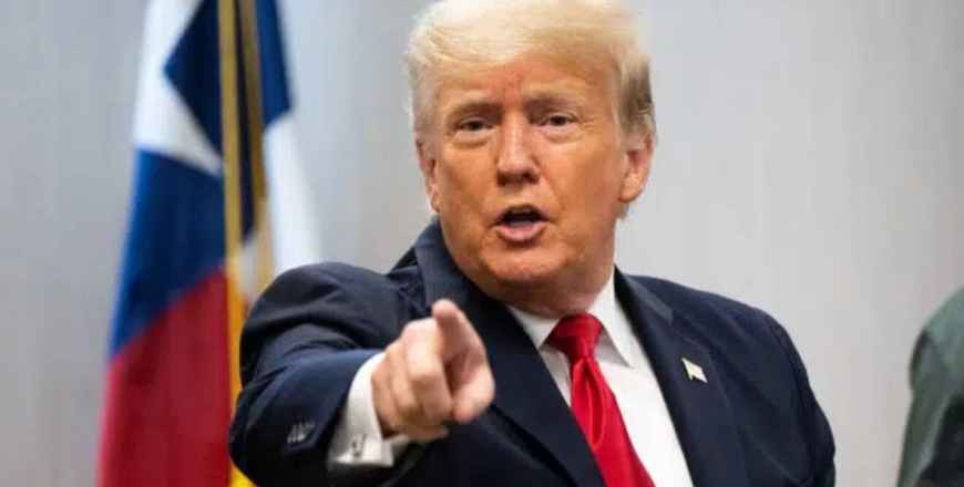 Donald Trump says he has to win the presidential election 'third time' for the good of the United States