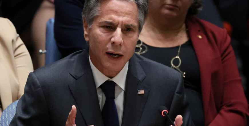 Blinken Calls Russia's Use Of Iranian Drones In Ukraine 'Appalling'