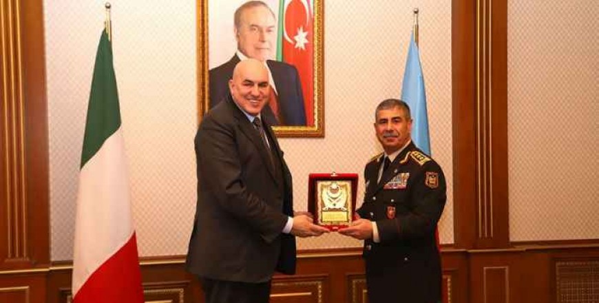 Azerbaijan and Italy are strengthening their military ties