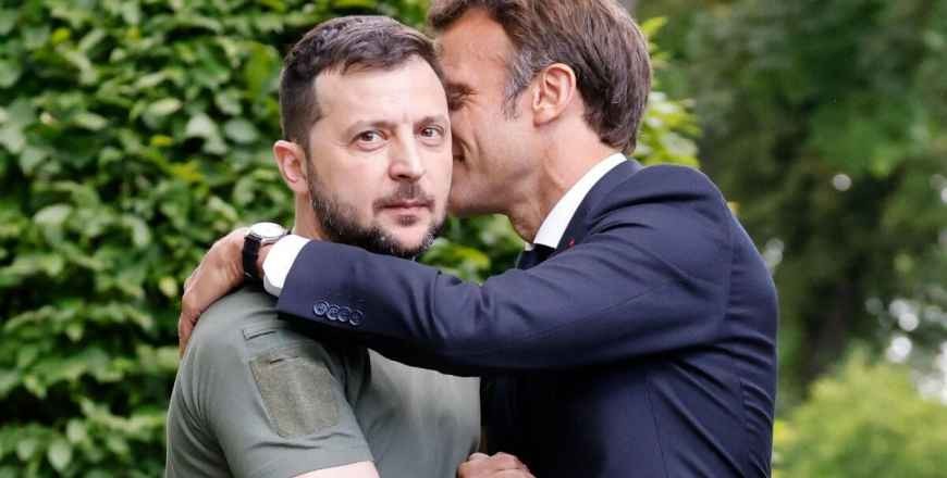 Emmanuel Macron called the priority in supporting Ukraine