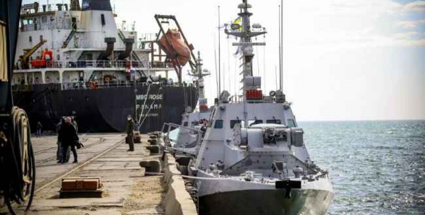 Marina Militară ucraineană construiește o bază militară navală la Berdiansk