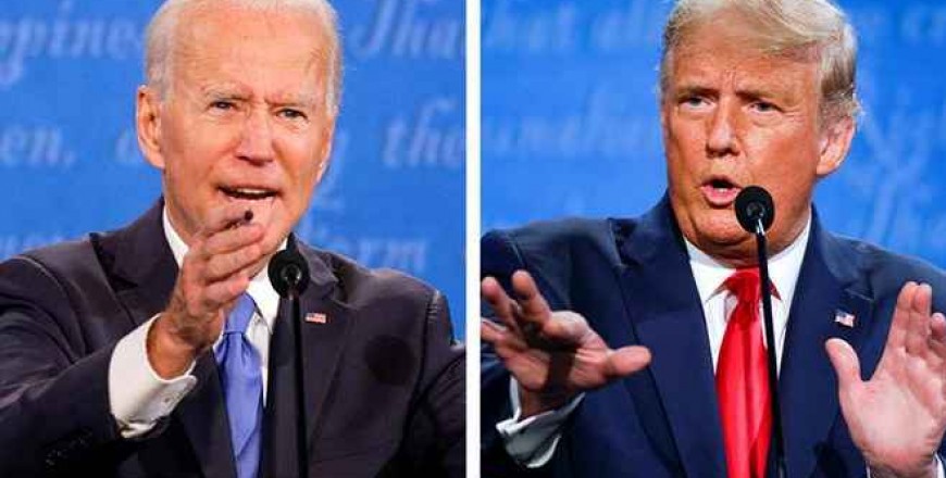 Joe Biden vs Donald Trump. The last debate