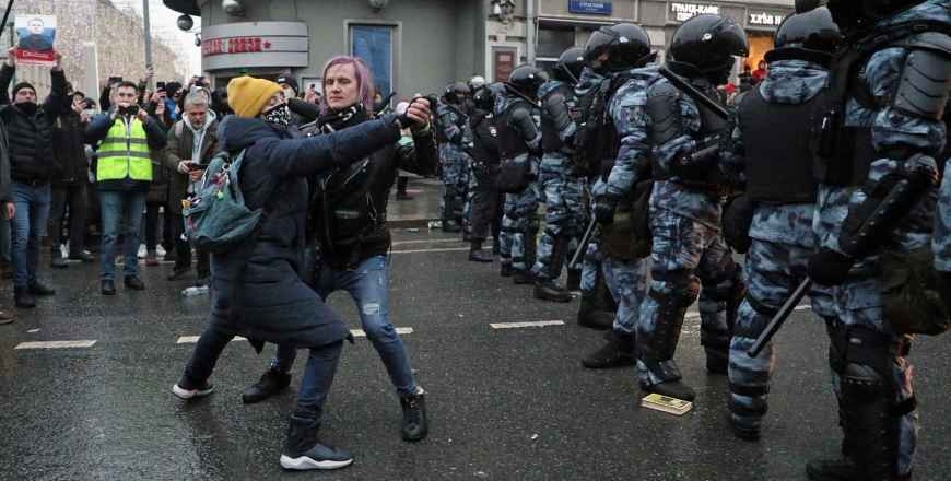 Large-scale protests in the Russian Federation