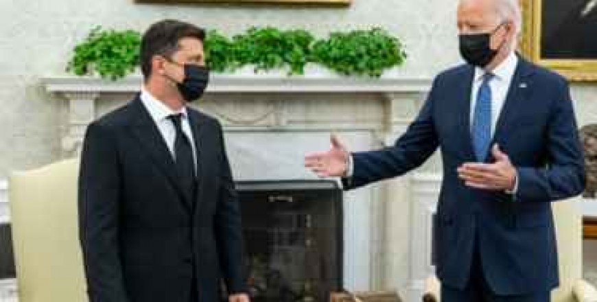 Prima întâlnire ca șefi de stat între Biden și Zelenski