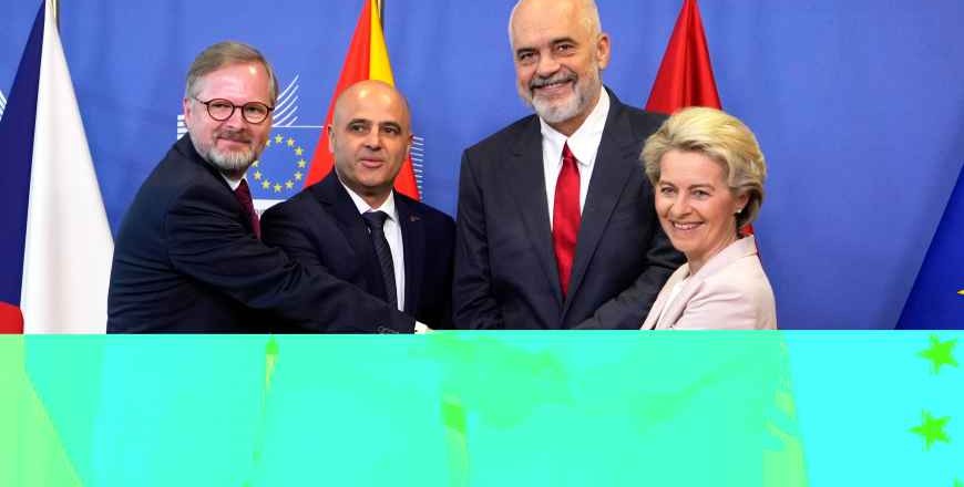 Albania și Macedonia de Nord încep negocierile de aderare la UE