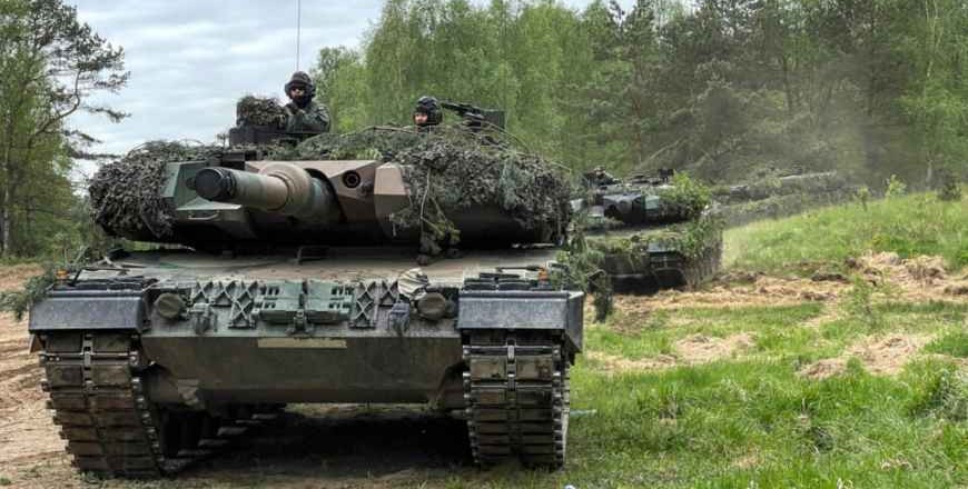 SUA și Germania trimit tancuri în Ucraina