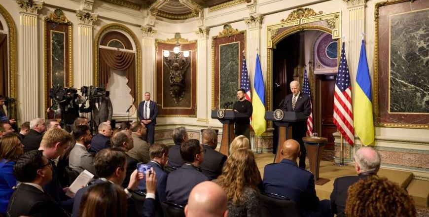 Zelenski la Casa Albă