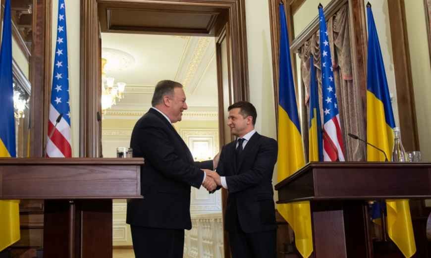 Mike Pompeo's visit to Kiev