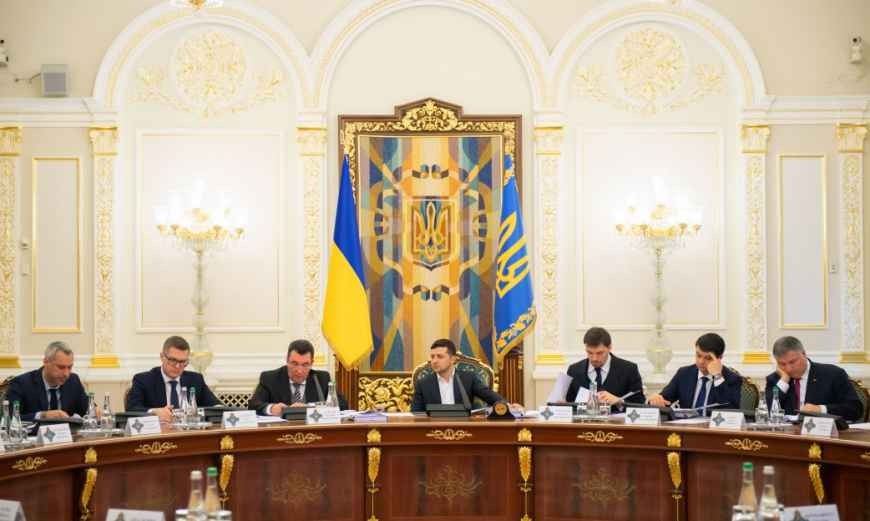 NSDC submitted the National Security and Defense Strategy "Security of a Human - Security of a Country" for approval by the President