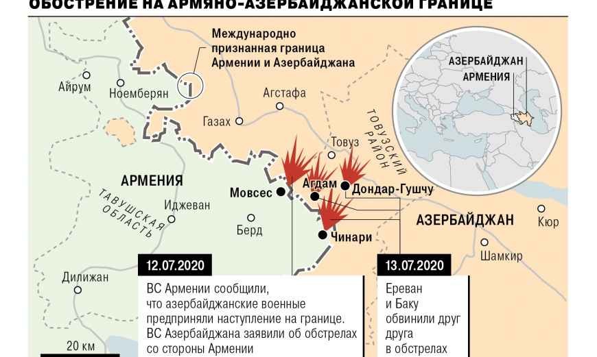 Tensions at Azerbaijan-Armenia border