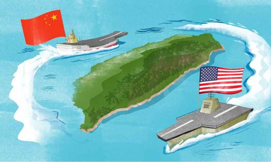 Tense relations between China and Taiwan