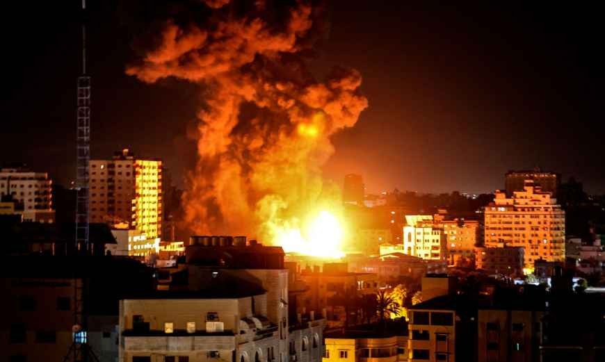 The conflict between Israel and the Palestinians