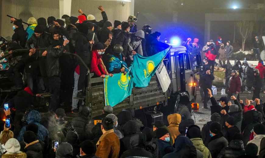 Protestele din Kazahstan