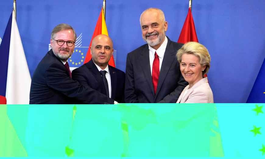 Albania și Macedonia de Nord încep negocierile de aderare la UE