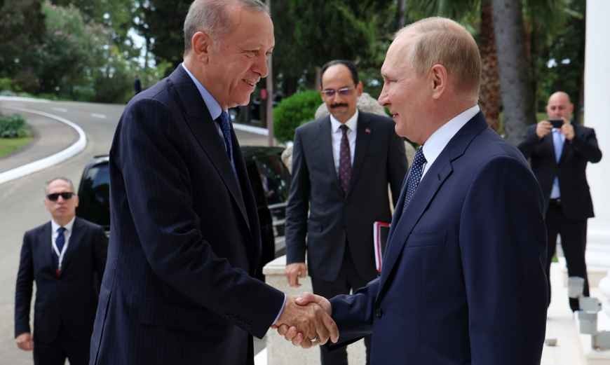 Întâlnire Vladimir Putin- Recep Tayyip Erdogan